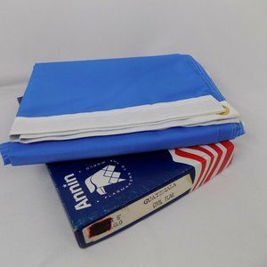 Guatemala 4' x 6' Civil Flag Indoor Annin Nylglo Central America Blue & White